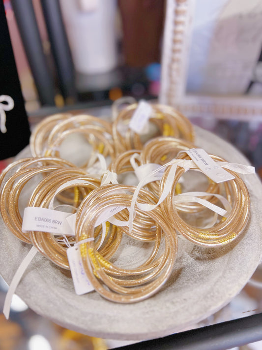 Gold Jelly Bracelet
