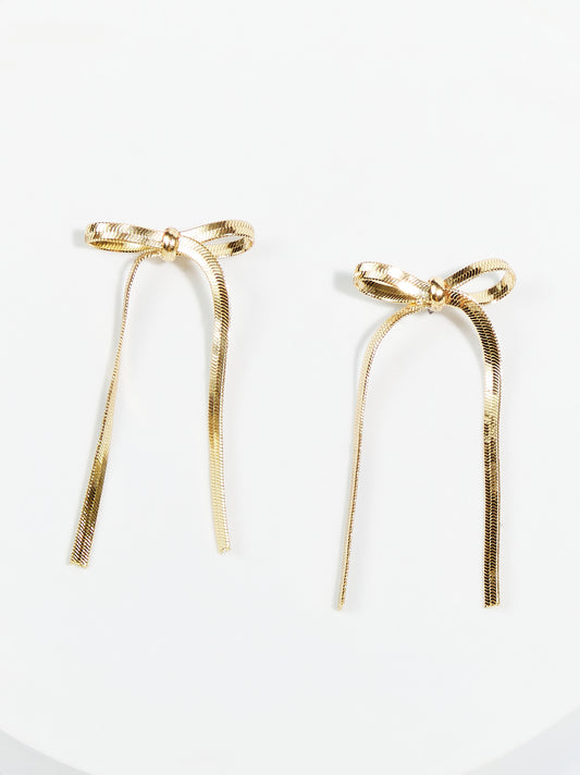Dangle Bow Earrings