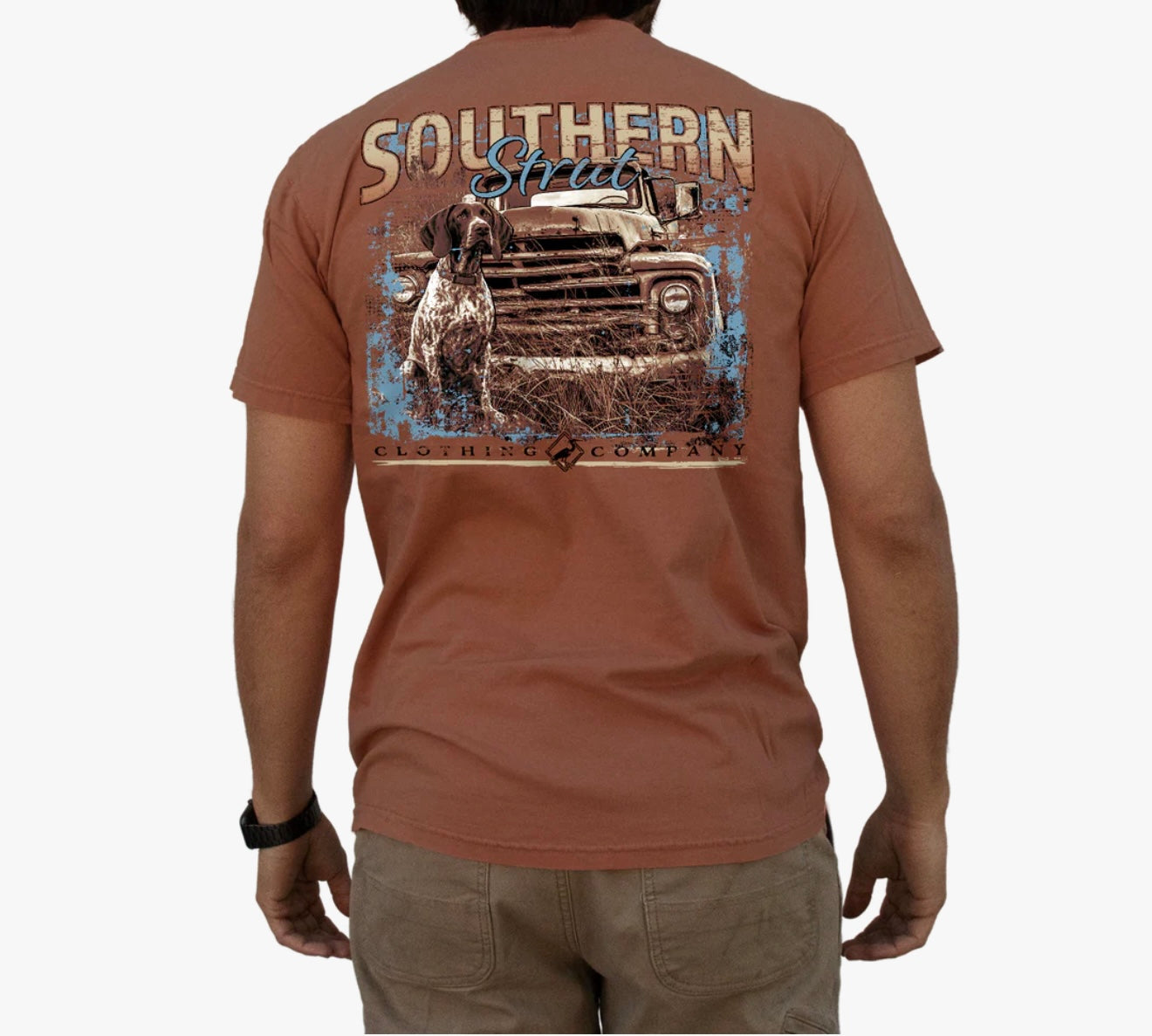 Southern Strut Pointer & Rusted Truck T-Shirt