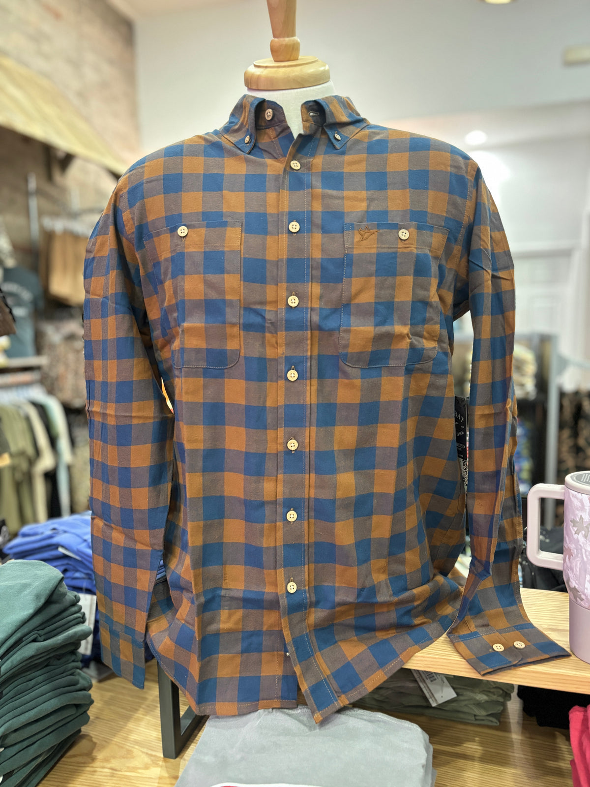 Combat waterfowl flannel