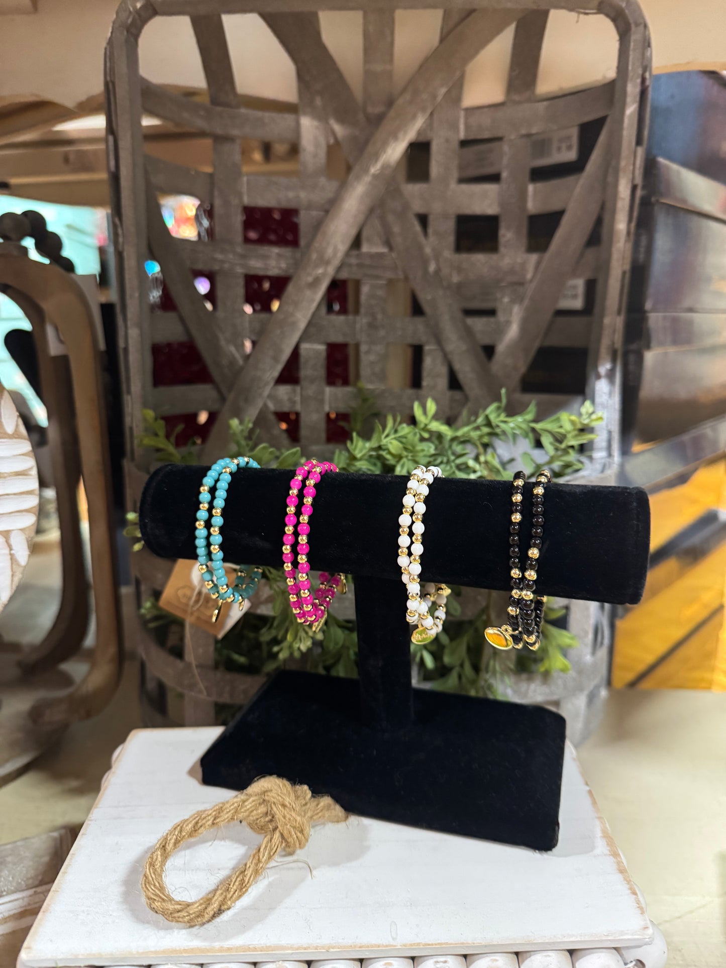 Alex Carol stacking bracelets