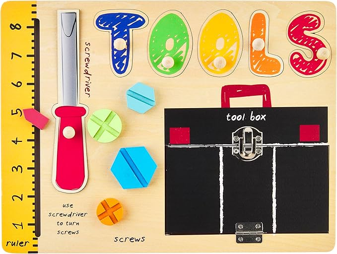 mudpie Busy Board Puzzle Tools