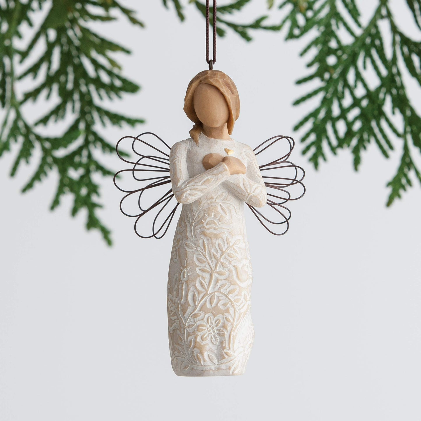 Remembrance Ornament Lighter Skin Willow Tree