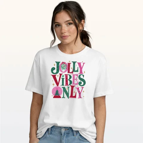 Jolly Vibes Only tee
