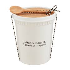 MudPie Store Bought Container